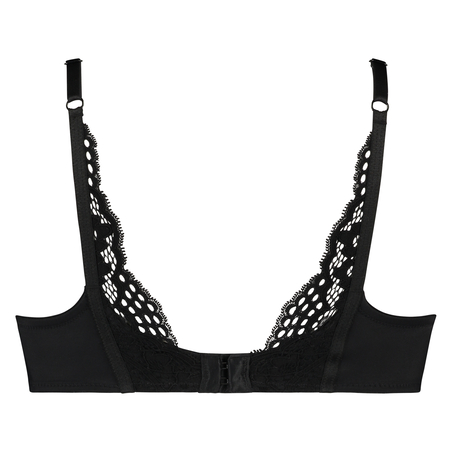 Nikki padded underwired bra, Czarny