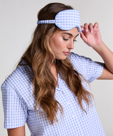 Maska do spania, Niebieski