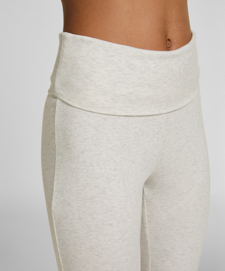 Flared Lounge Pants, Szary
