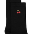 Skarpetki modalne Crew, Czarny