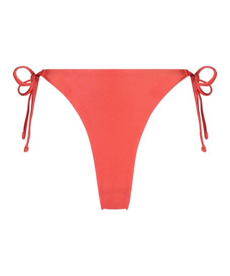 Majtki Bikini Cheeky Tanga Luxe, Czerwony