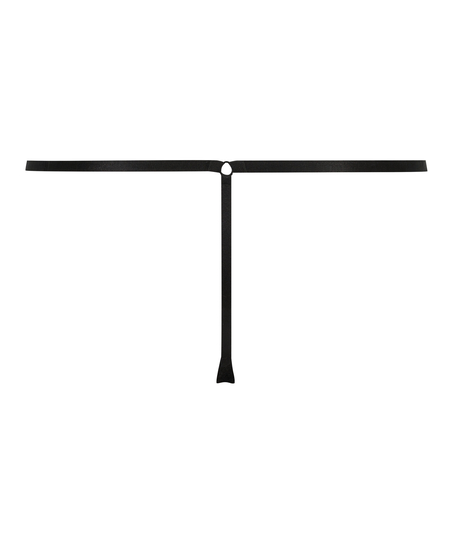 Mini stringi Zella, Czarny