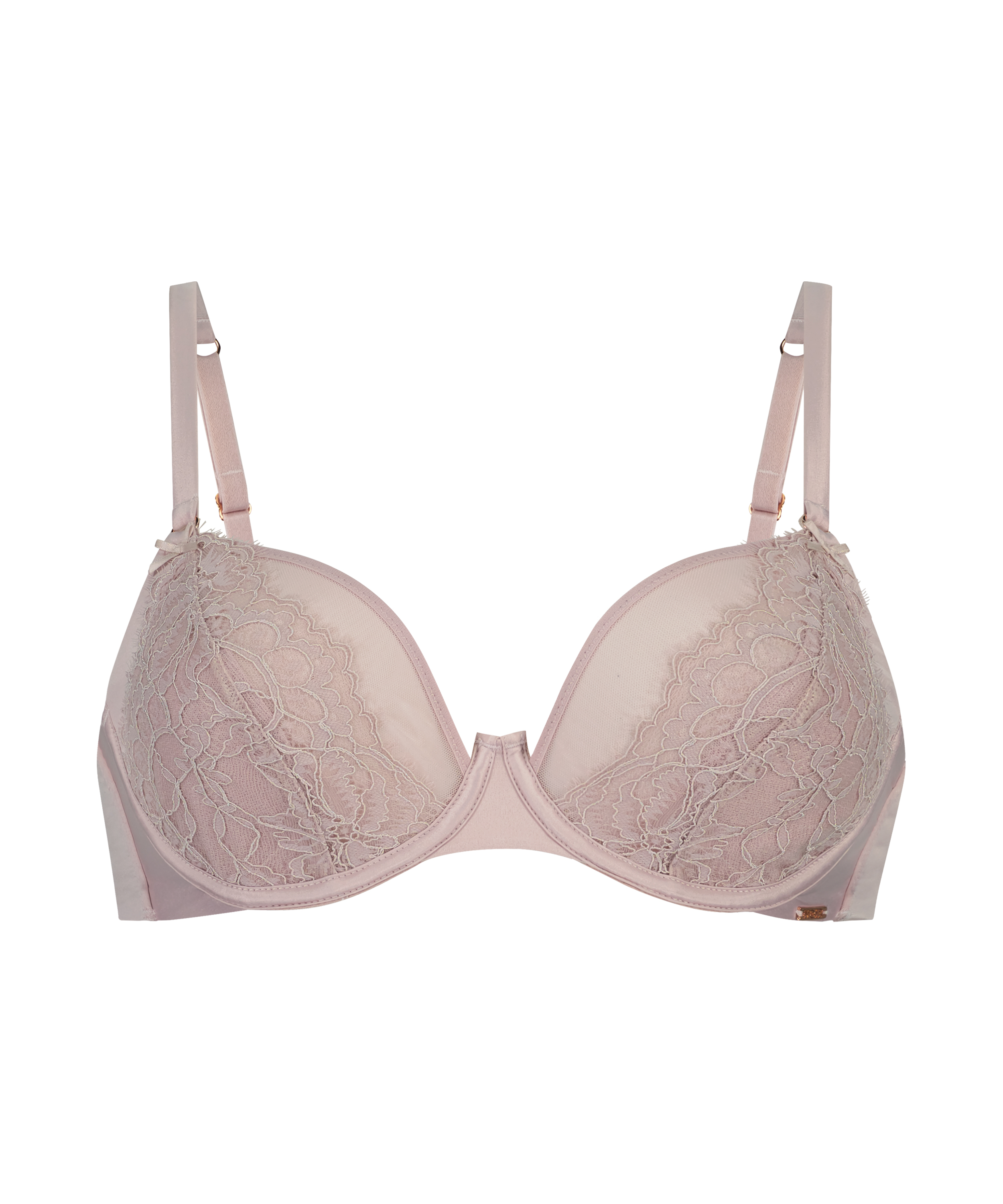 Nieusztywniany biustonosz z fiszbinami Leni, Fioletowy, main