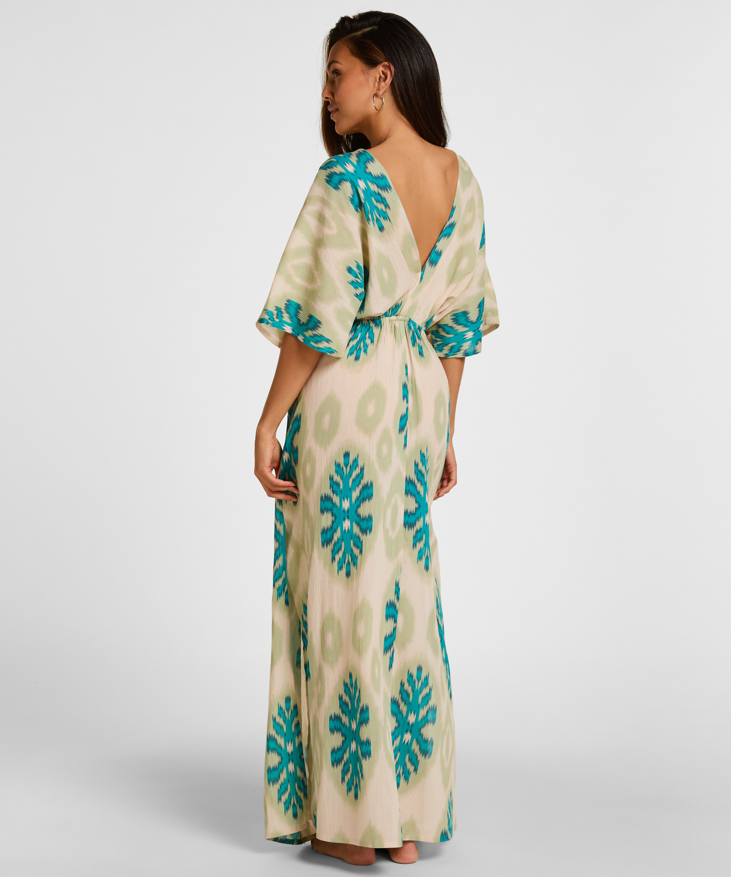 Sukienka Plażowa Glam, Zielony, main