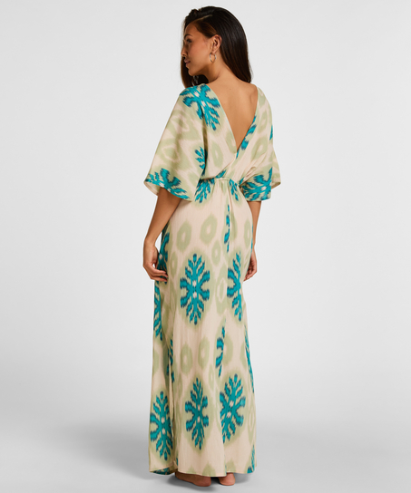 Sukienka Plażowa Glam, Zielony