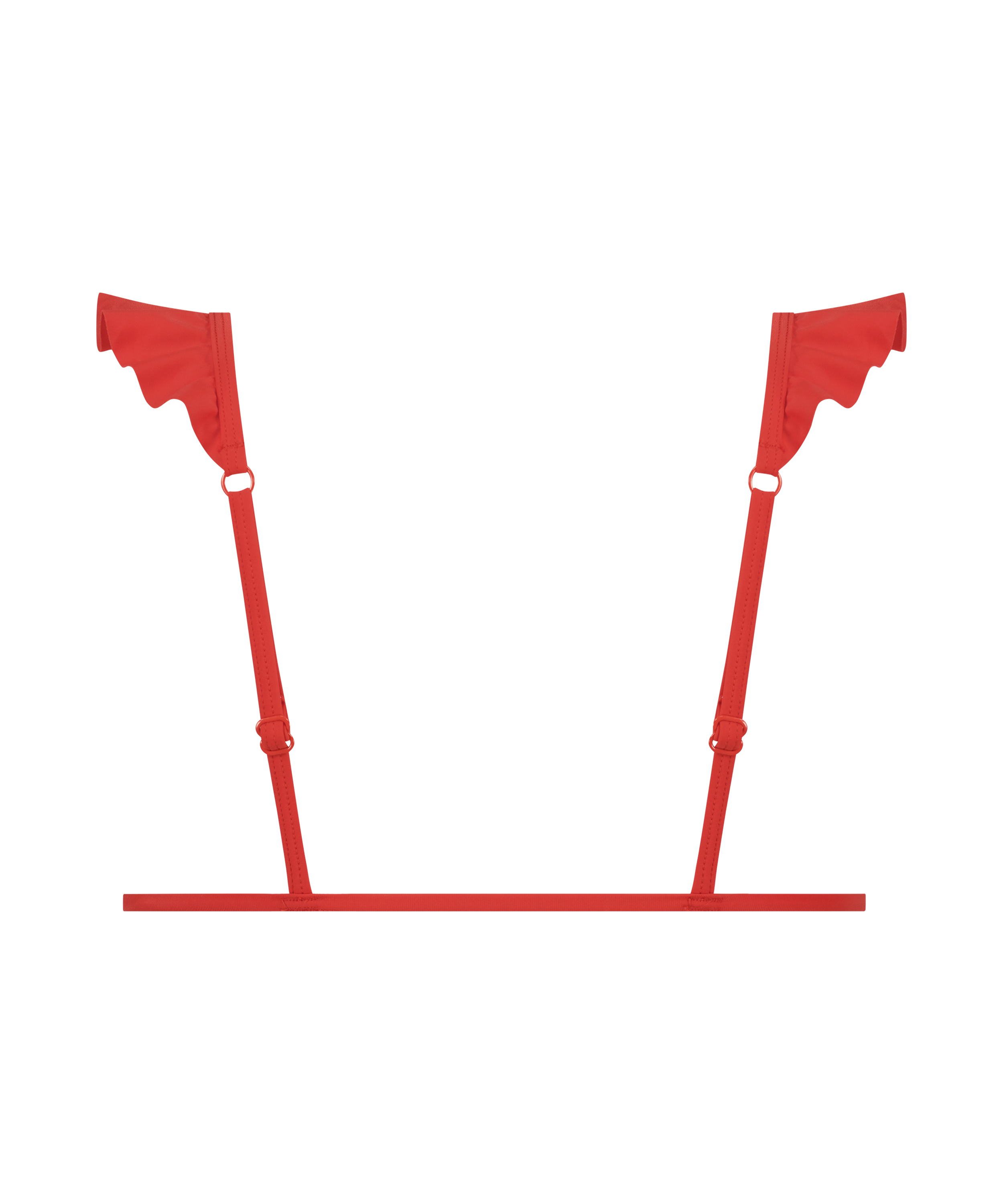 Tr&oacute;jkątny top bikini Sardinia, Czerwony, main