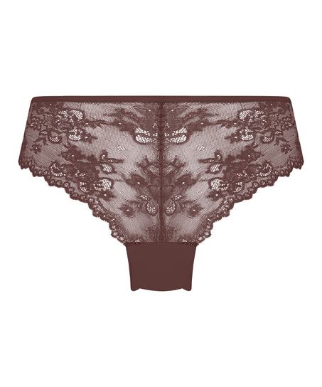 Brazyliany Lace Back, Brązowy