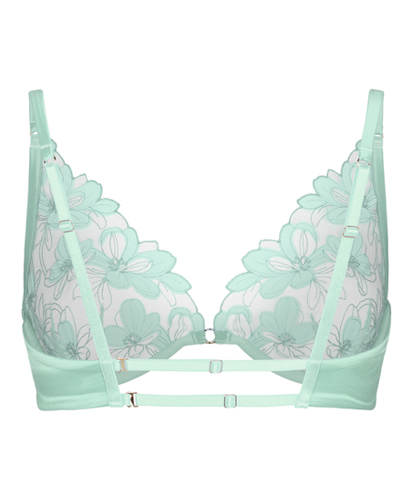 Stringi High Waisted Highleg Beatrice, Zielony