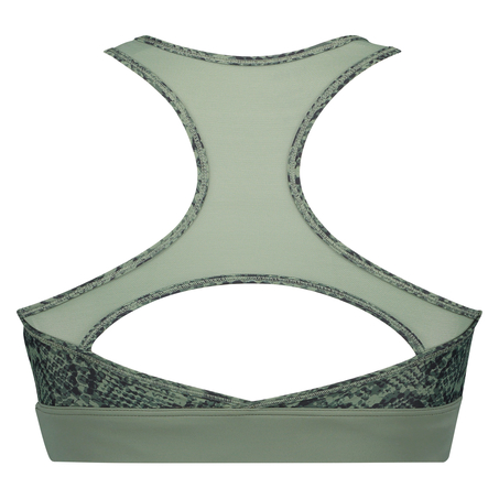 HKMX The Classic Level 1 Sports Bra, Zielony