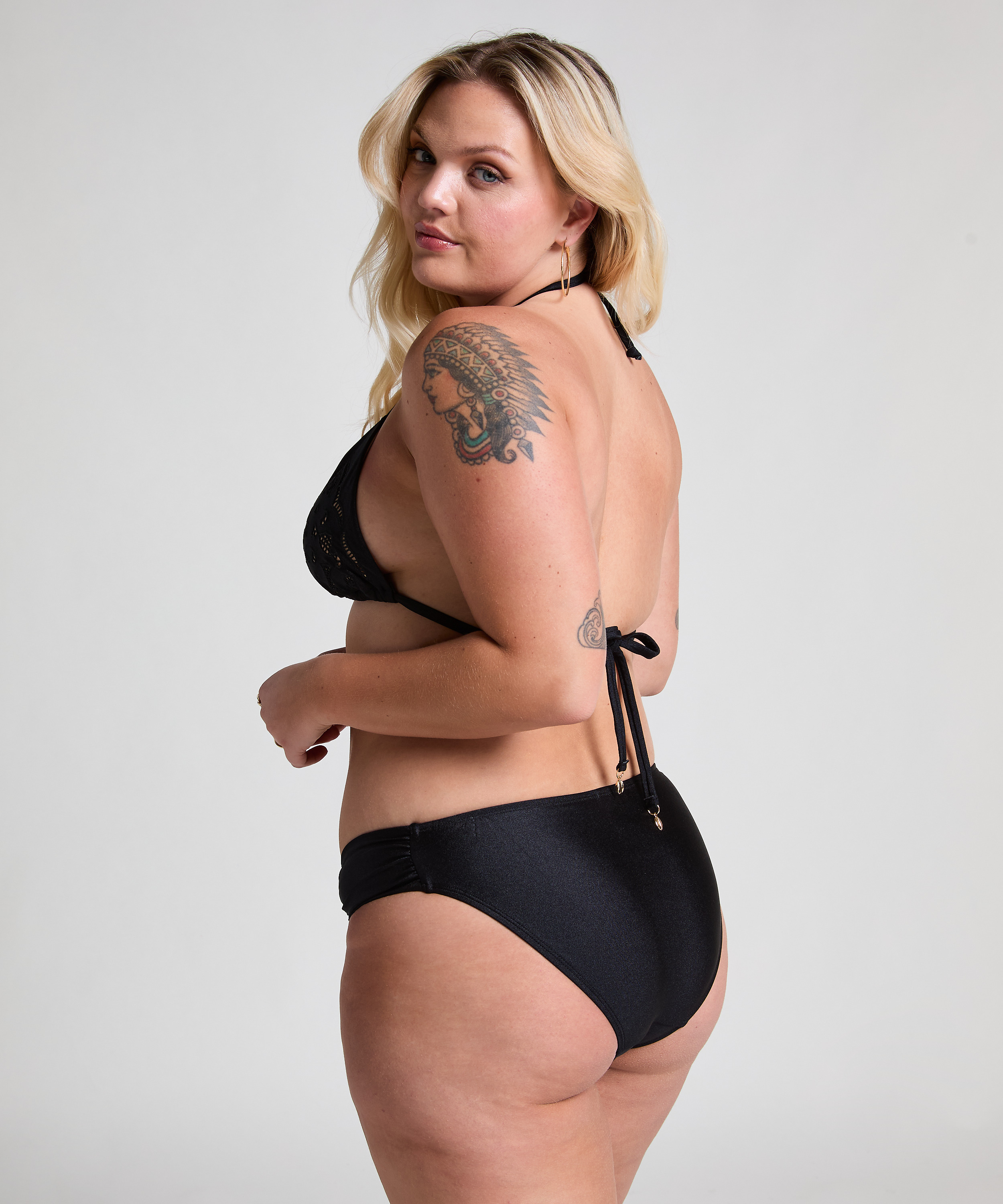 Figi od bikini Boho Rio, Czarny, main