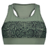 HKMX The Classic Level 1 Sports Bra, Zielony