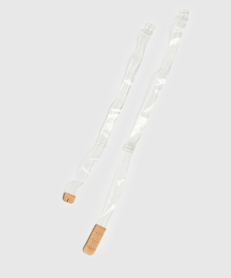 Pasek obniżający zapięcie biustonosza, Beżowy