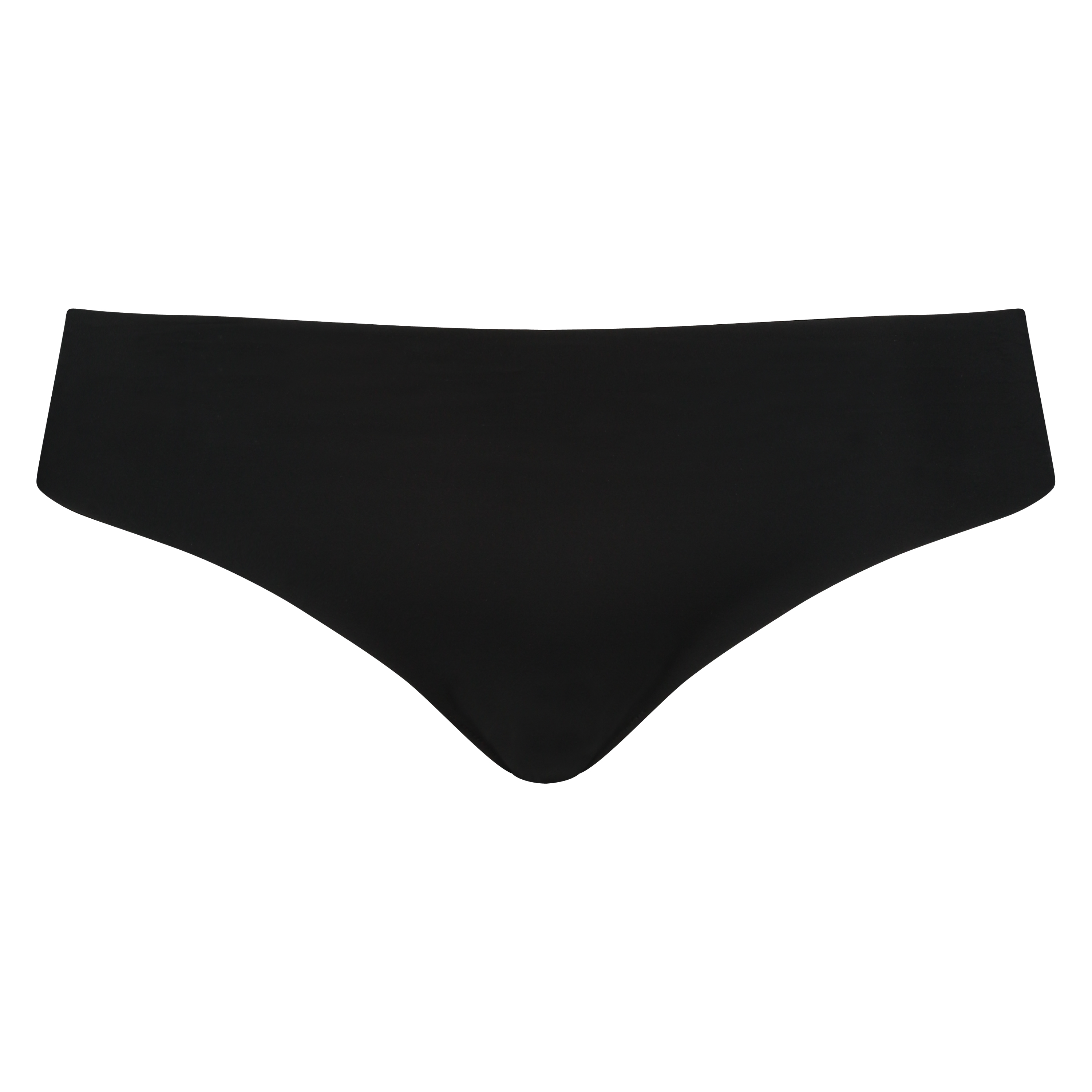 Niewidoczne pod ubraniem brazyliany z bawełny, Czarny, main