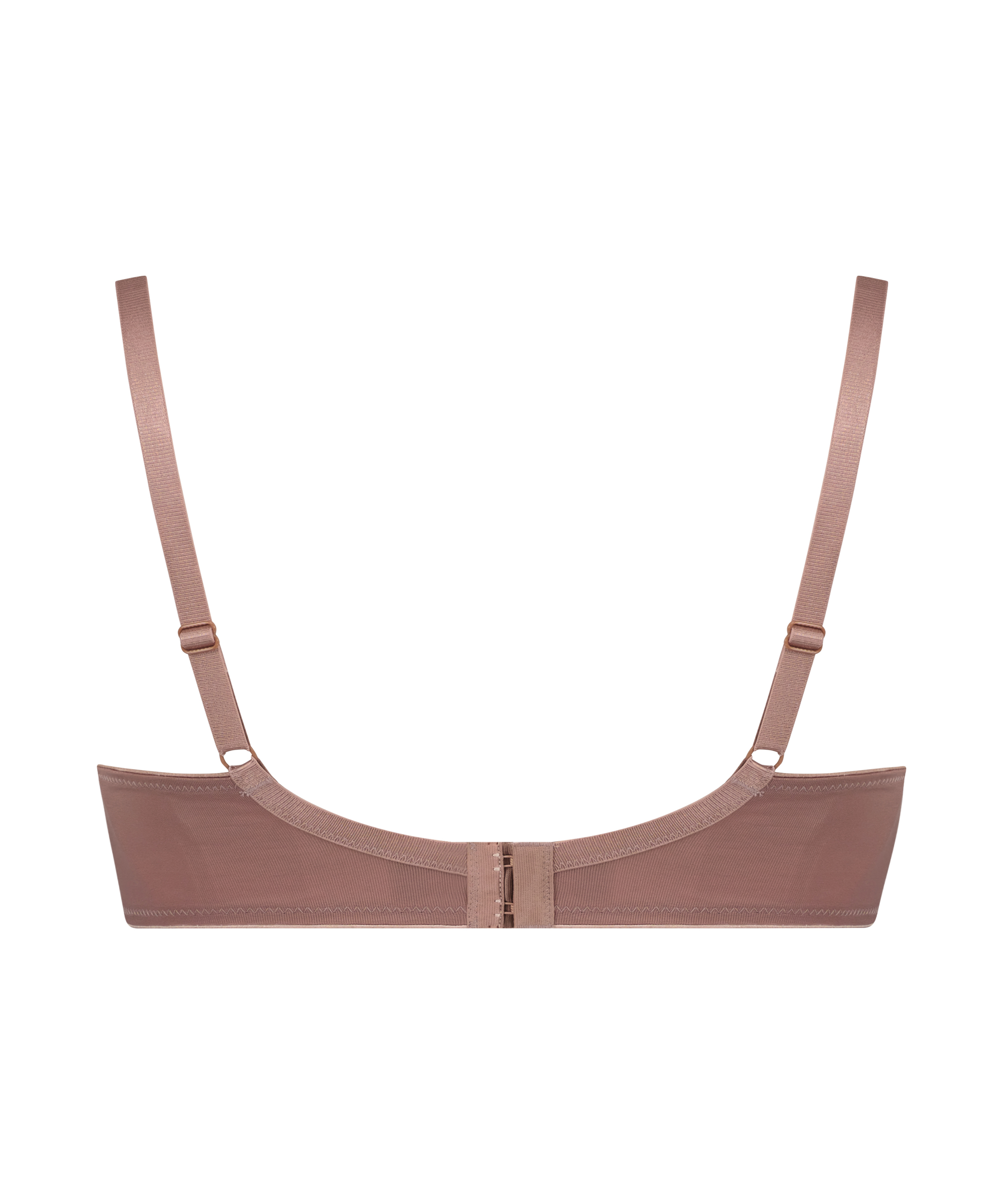 Nieusztywniany biustonosz minimizer z fiszbinami Nina, Fioletowy, main