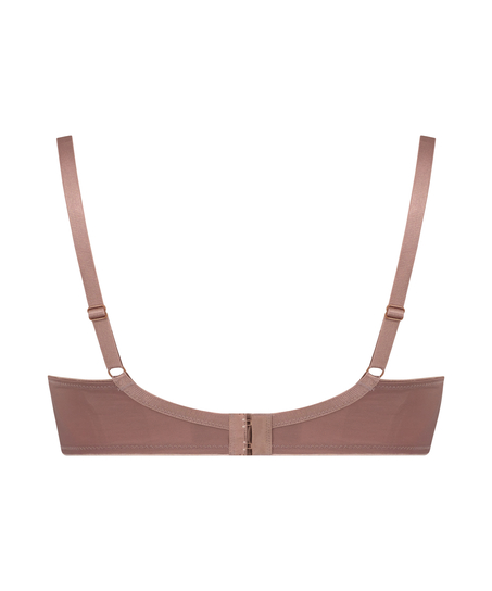 Nieusztywniany biustonosz minimizer z fiszbinami Nina, Fioletowy