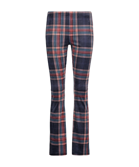 Velvet leggings, Niebieski