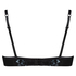 Doutzen Enchanted padded underwired half-cup bra, Czarny
