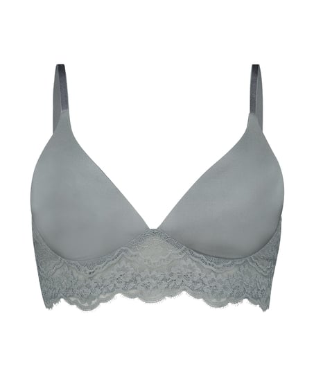 Usztywniony biustonosz bez fiszbin&oacute;w Chloe, Zielony