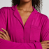 Narzutka Essential z dżerseju z długim rękawem, R&oacute;żowy