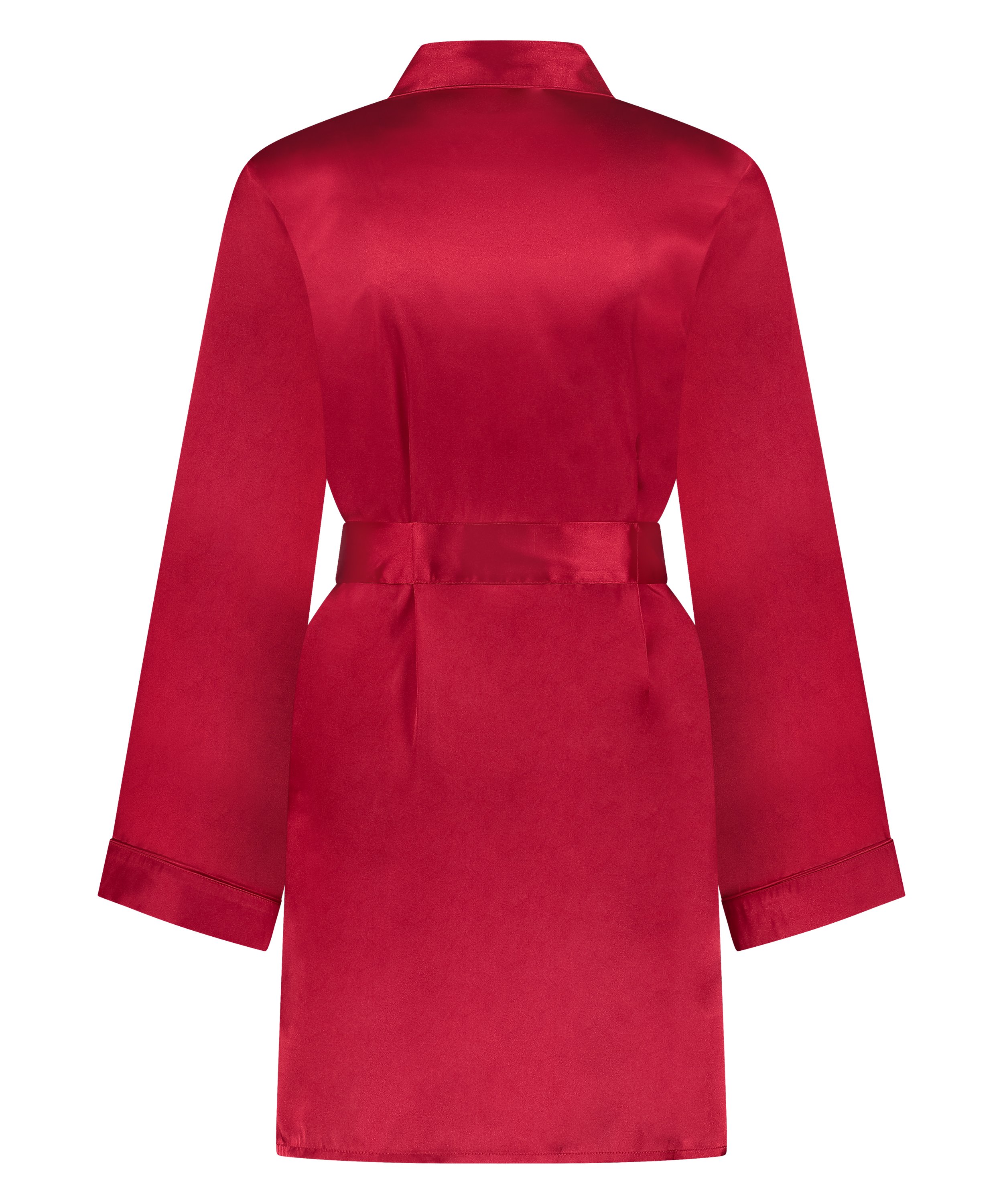 Satynowe kimono, Czerwony, main