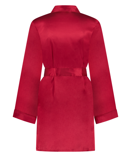 Satynowe kimono, Czerwony