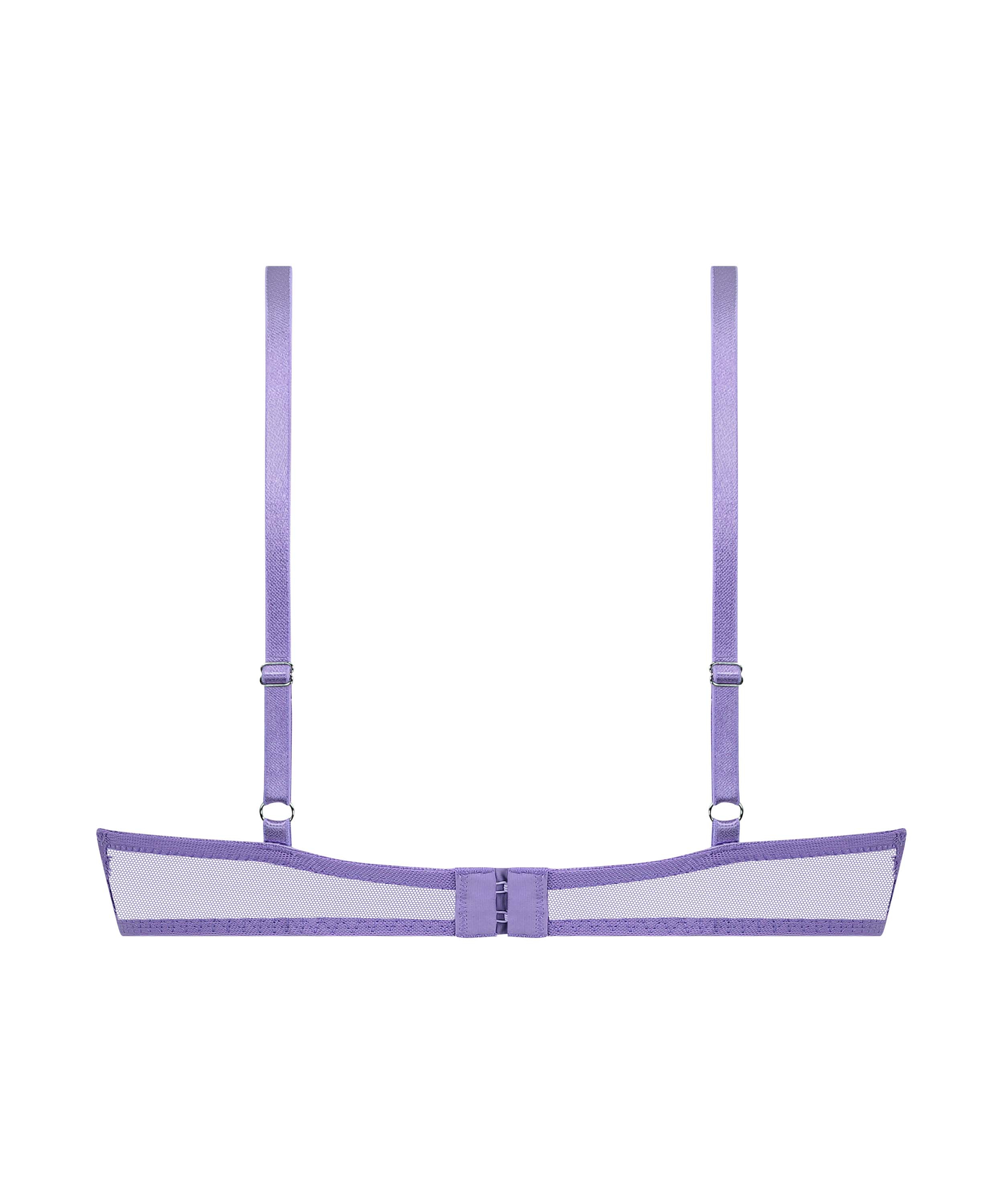 Usztywniony biustonosz push-up z fiszbinami Isabella, Fioletowy, main