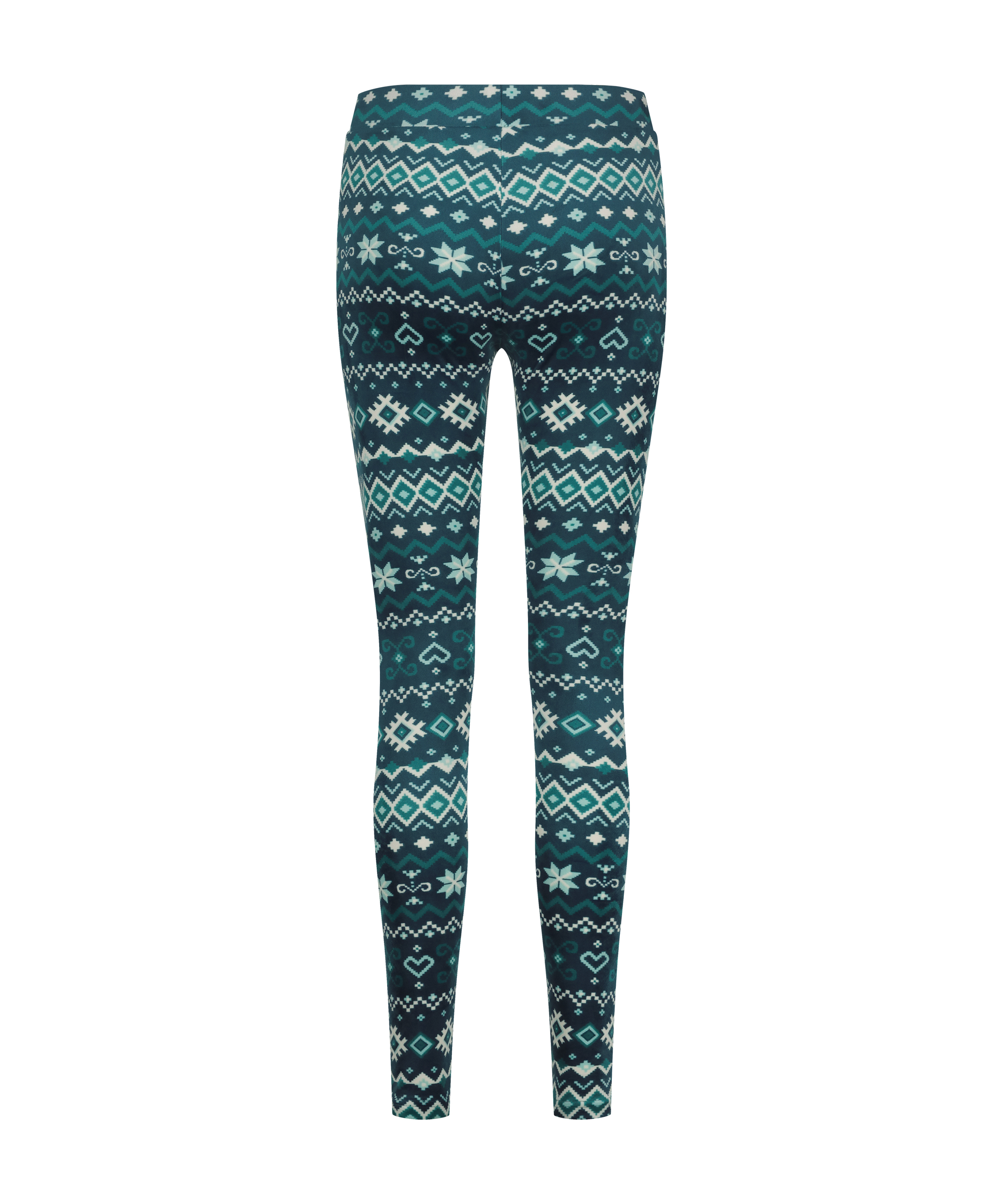 Welurowe legginsy, Niebieski, main
