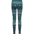 Welurowe legginsy, Niebieski