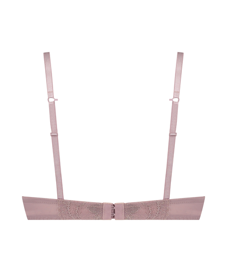 Biustonosz usztywniany bez fiszbin Meghan, Fioletowy