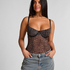 Body Tara Leopard, Czarny