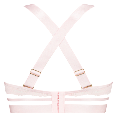 Nieusztywniany biustonosz z fiszbinami Venus, R&oacute;żowy