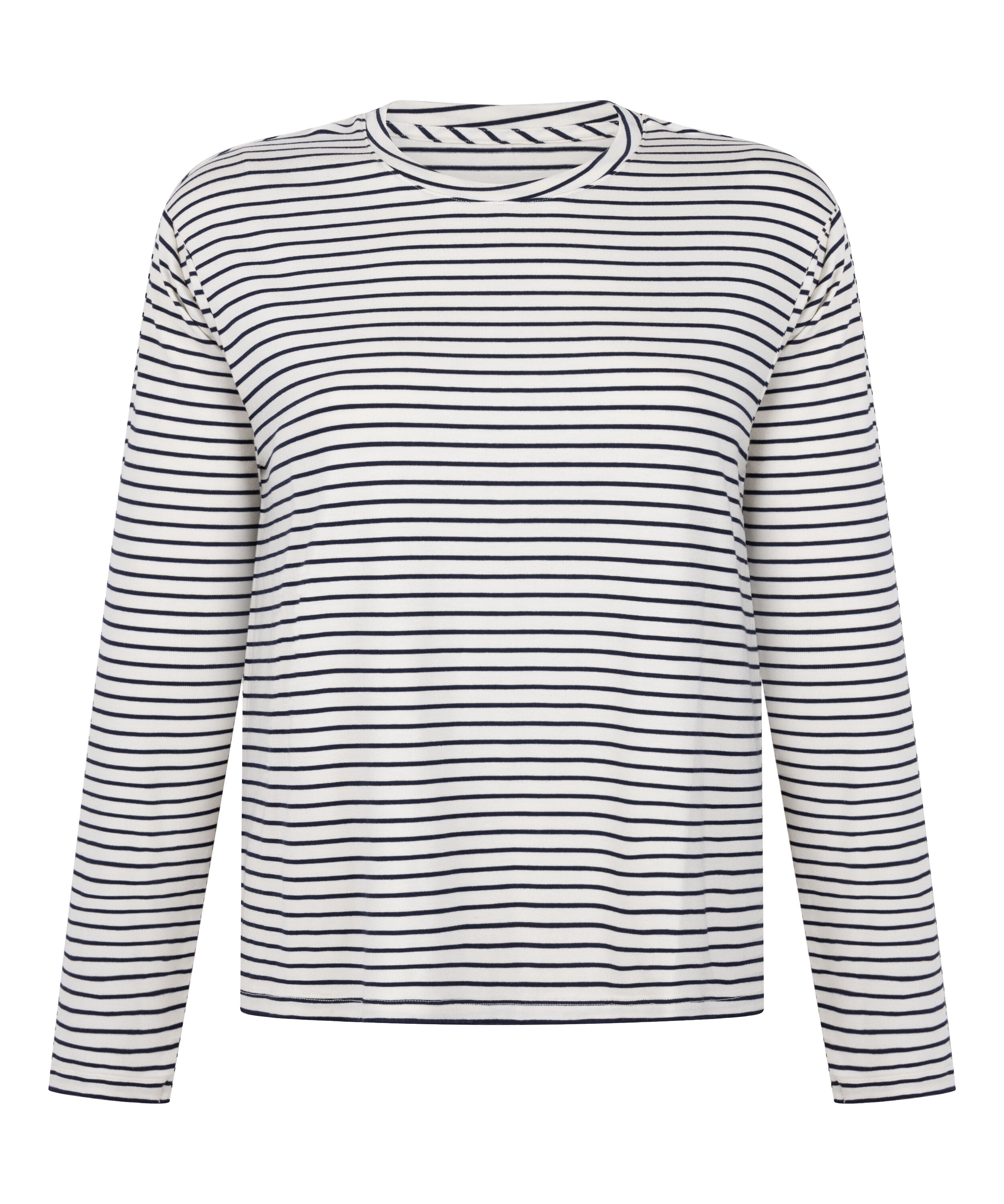 Pyjama Top Loose Jersey, Biały