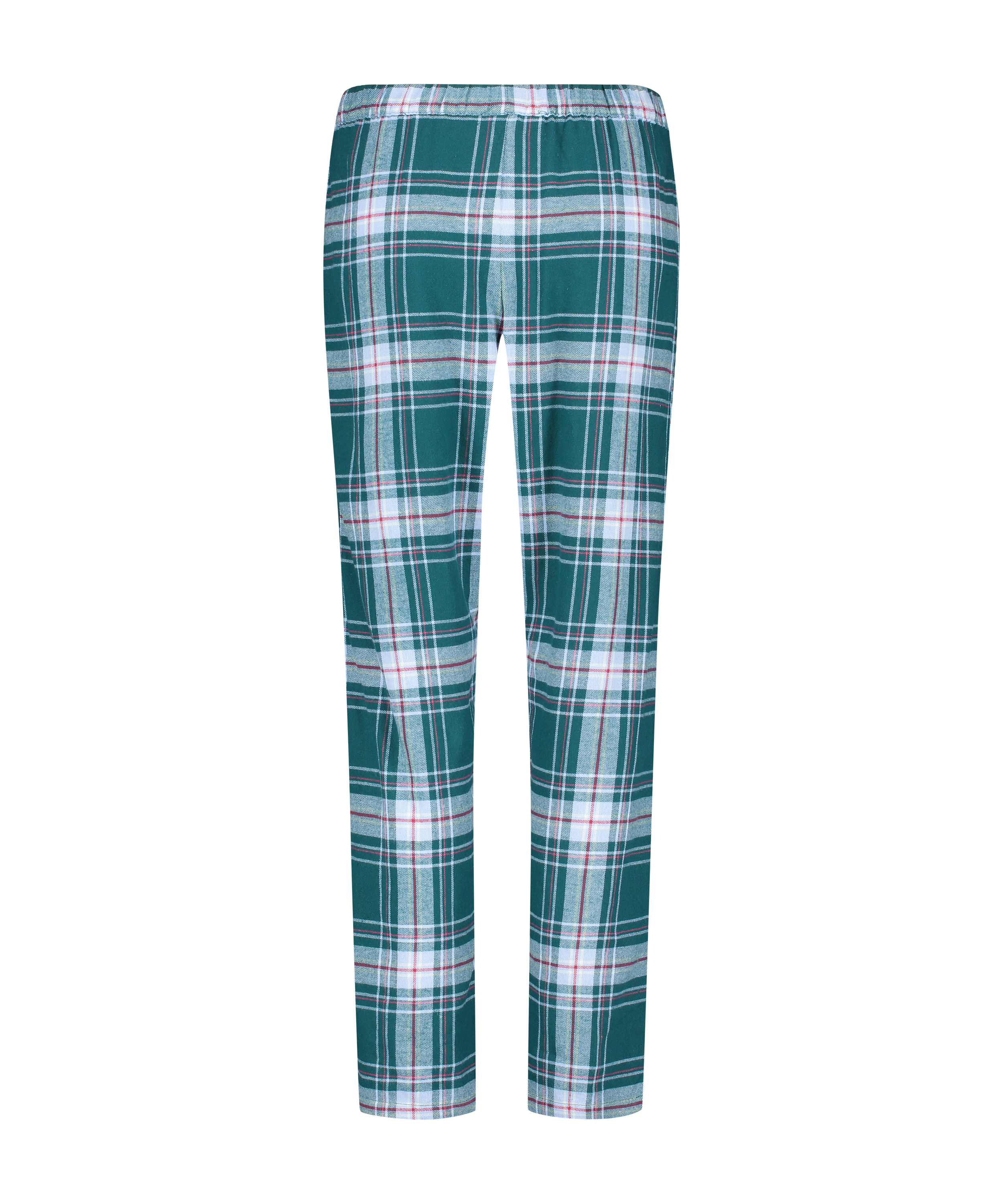 Twill Check Pyjama Pants, Niebieski, main