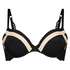 Nikki padded underwired bra, Czarny