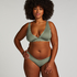 G&oacute;ra od bikini typu tr&oacute;jkąt Scallop, Zielony