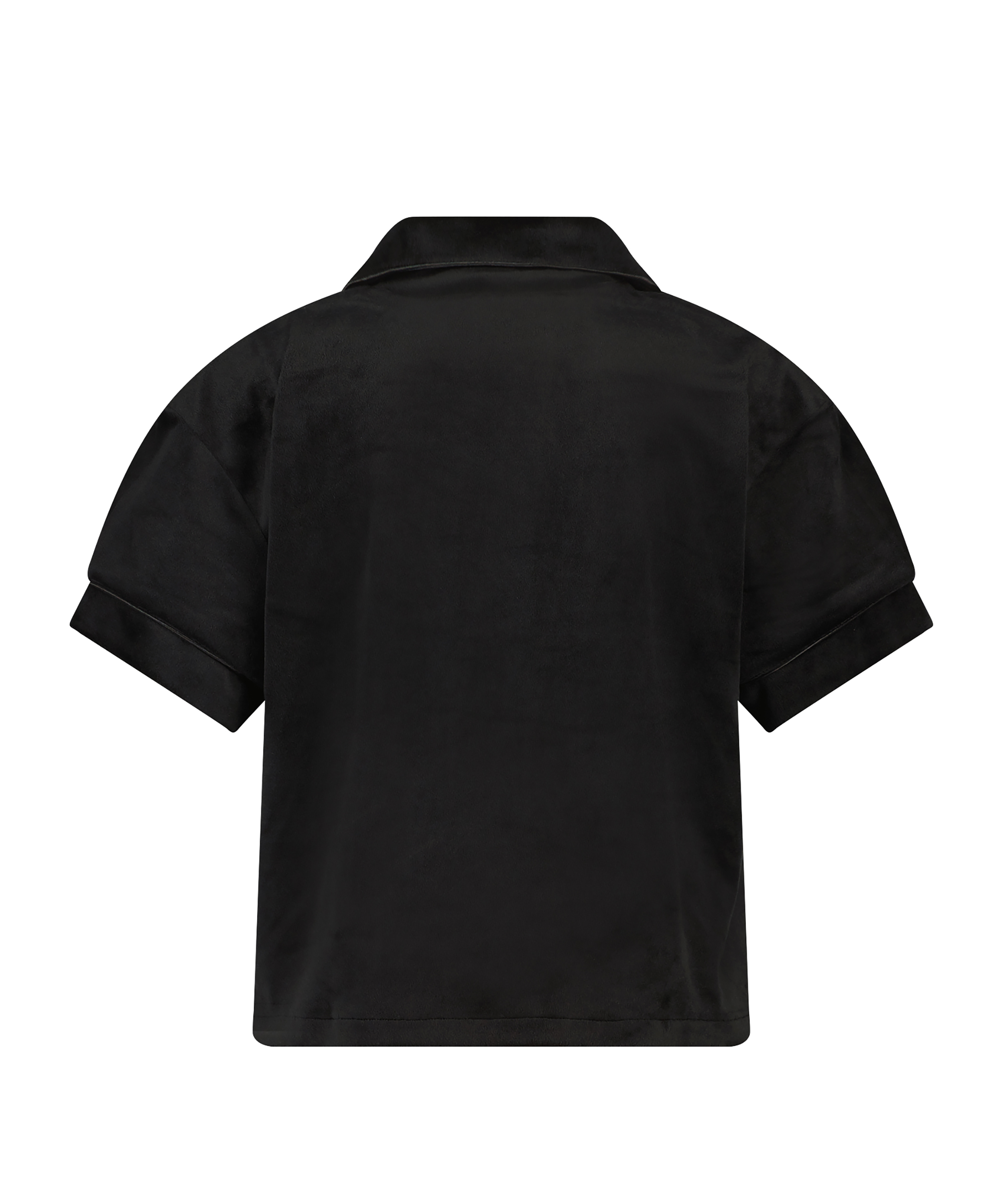 Bluza z weluru, Czarny, main