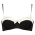 Padded underwired bra Dide, Czarny