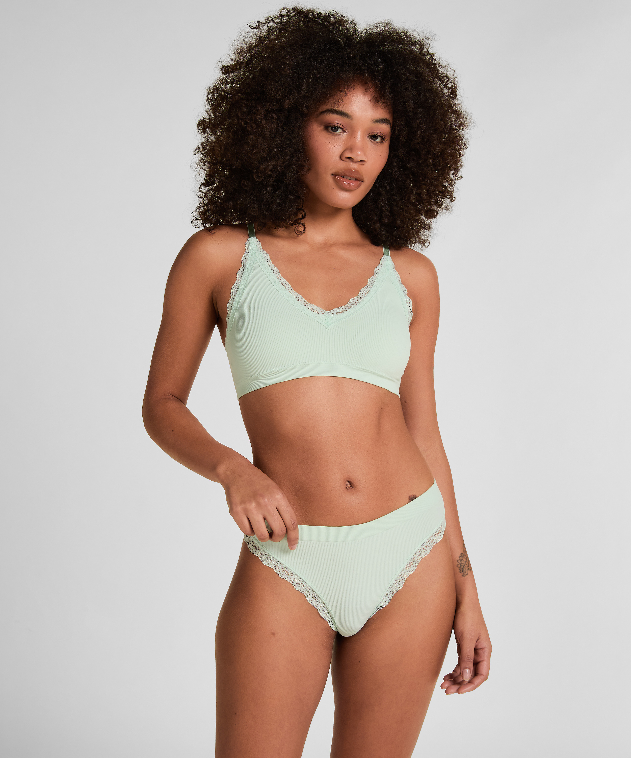 Bralette Lola, Zielony, main