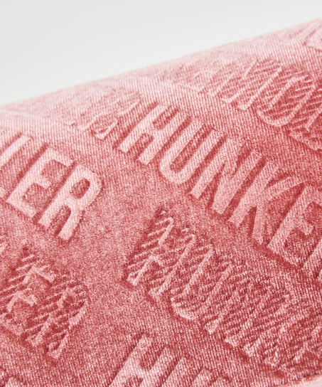 Aksamitna kosmetyczka, Różowy