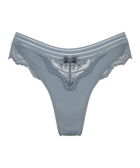 Wysoko wycięte brazyliany Sully, Niebieski