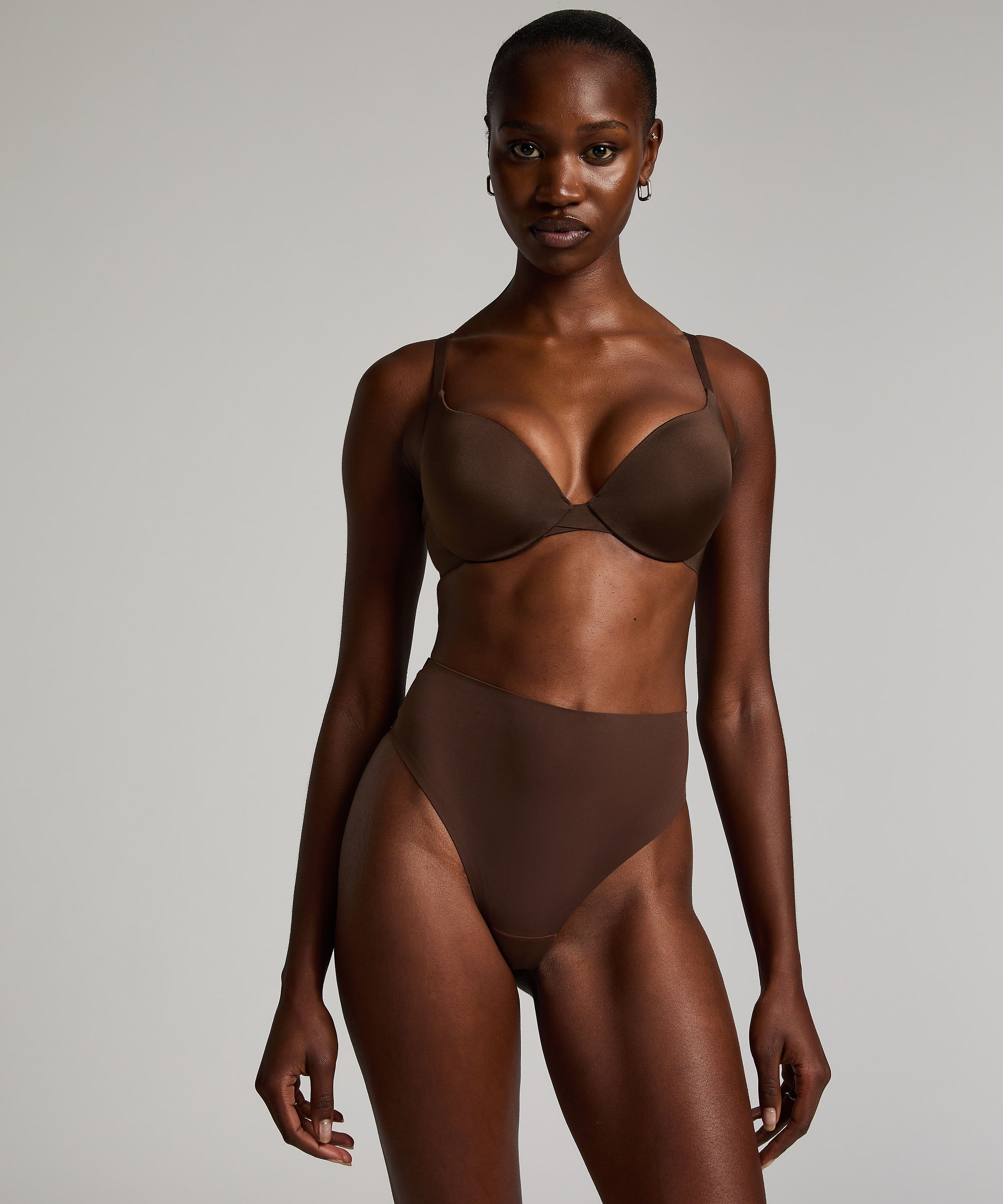 Stringi Smooth, Brązowy, main