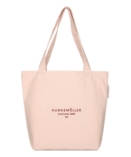 Canvas Tote Bag Small, R&oacute;żowy