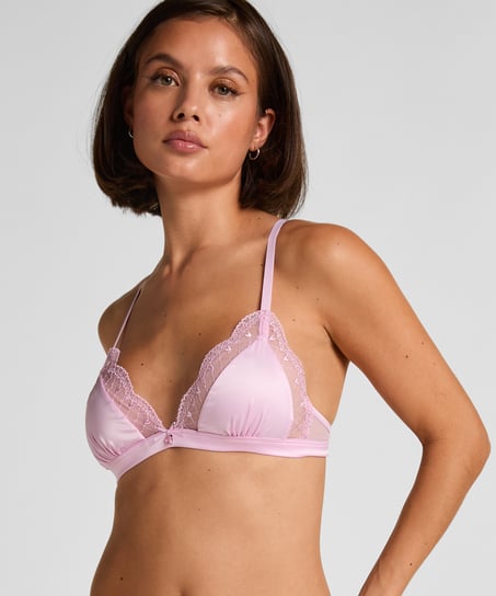 Biustonosz bralette Cordelie, R&oacute;żowy