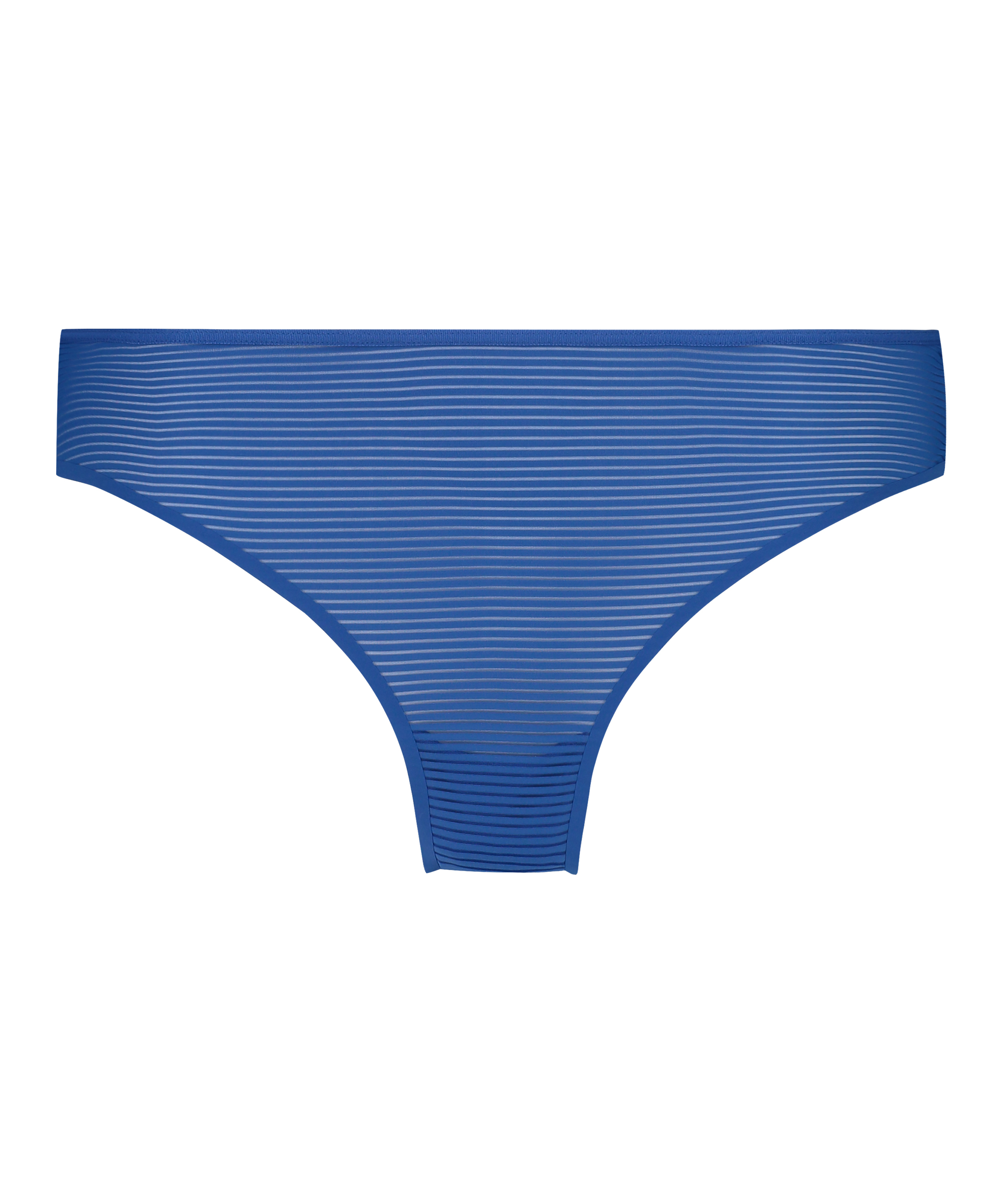 Burned Out Stripe Invisible Brazilian, Niebieski, main