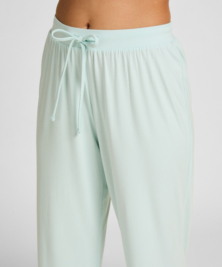 Spodnie Essential z dżerseju, Niebieski