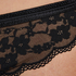 Brazyliany z wysokim stanem Curvy Iva, Czarny