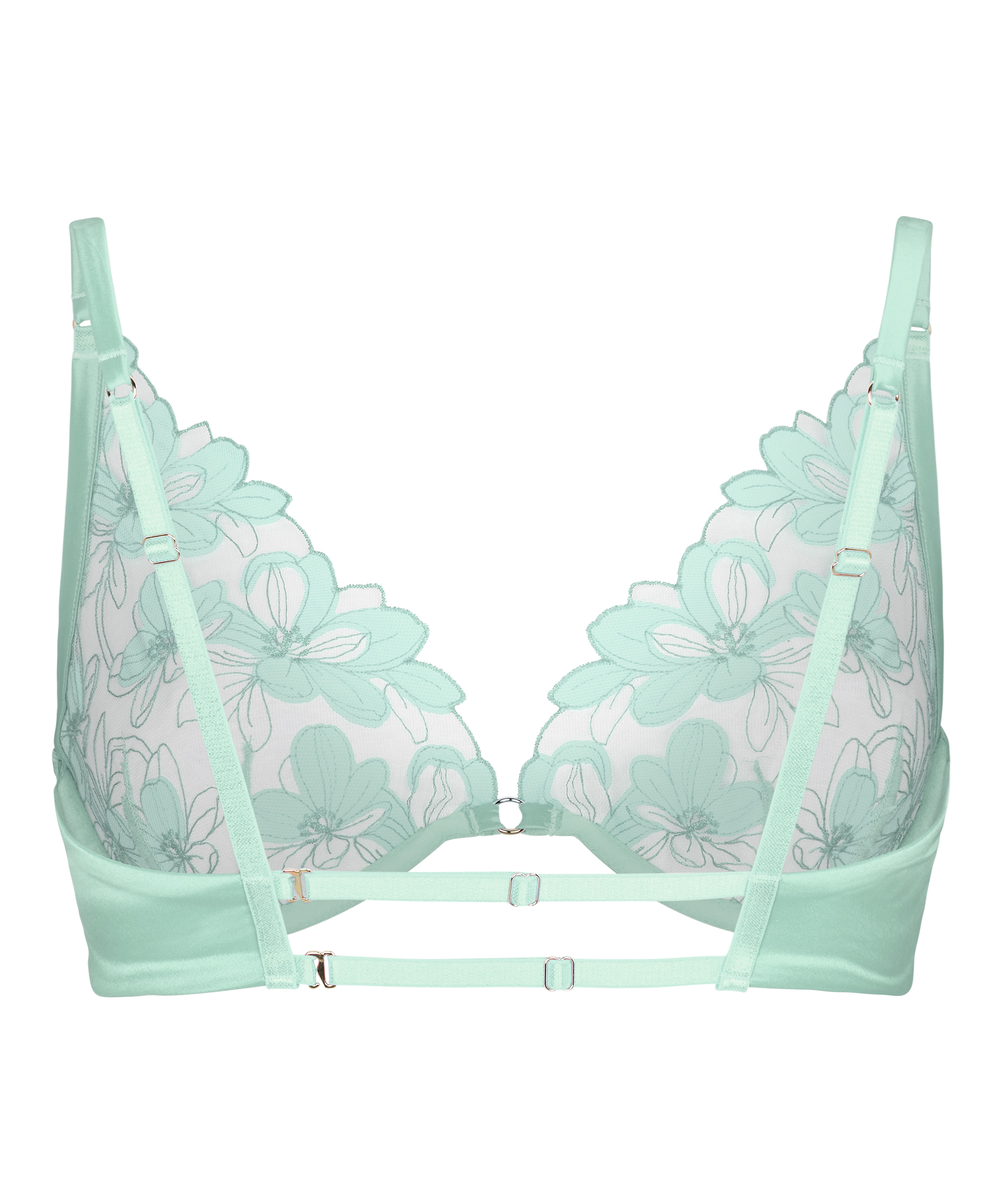 Stringi High Waisted Highleg Beatrice, Zielony, main