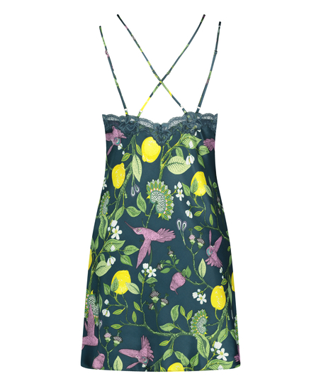 Satynowa halka, Niebieski