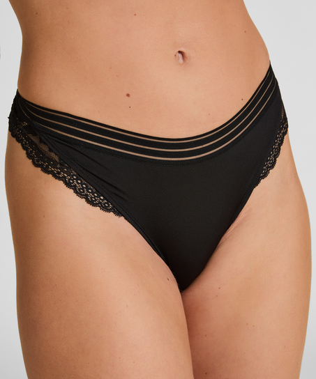 Silje Brazyliany Highleg, Czarny