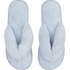Kapcie Fake Fur, Niebieski